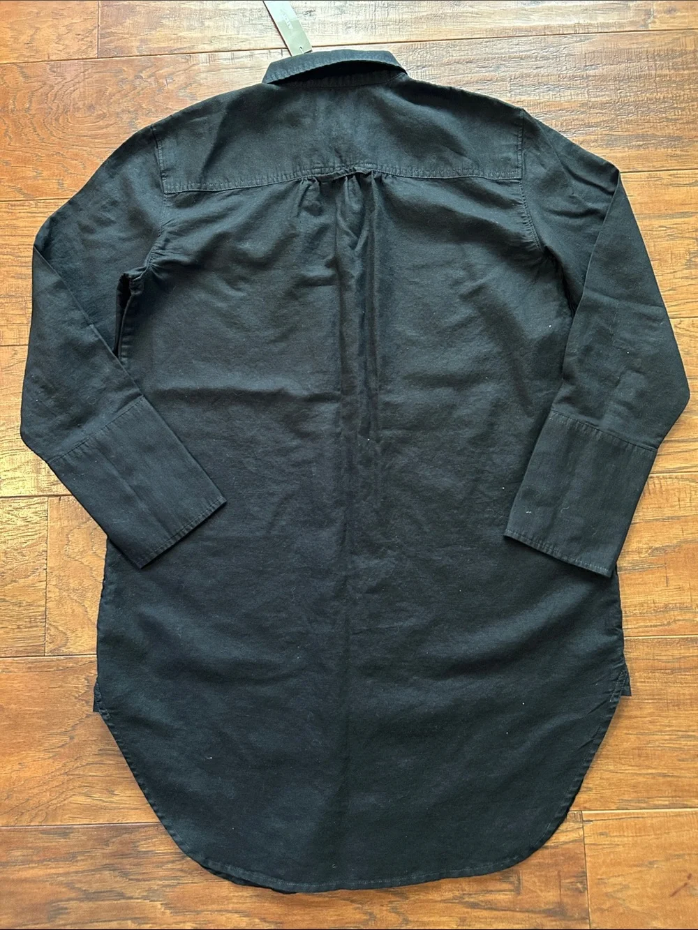 Relaxed-fit beach shirt in linen-cotton blend